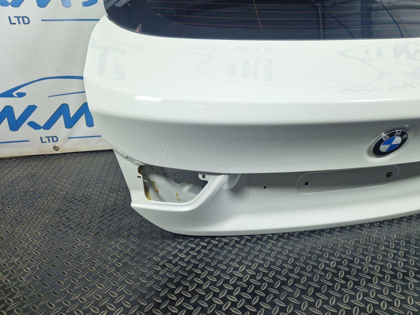 12-18 BMW 4 SERIES F36 LCI M-SPORT GENUINE TAILGATE PANEL ALPINE WHITE 300