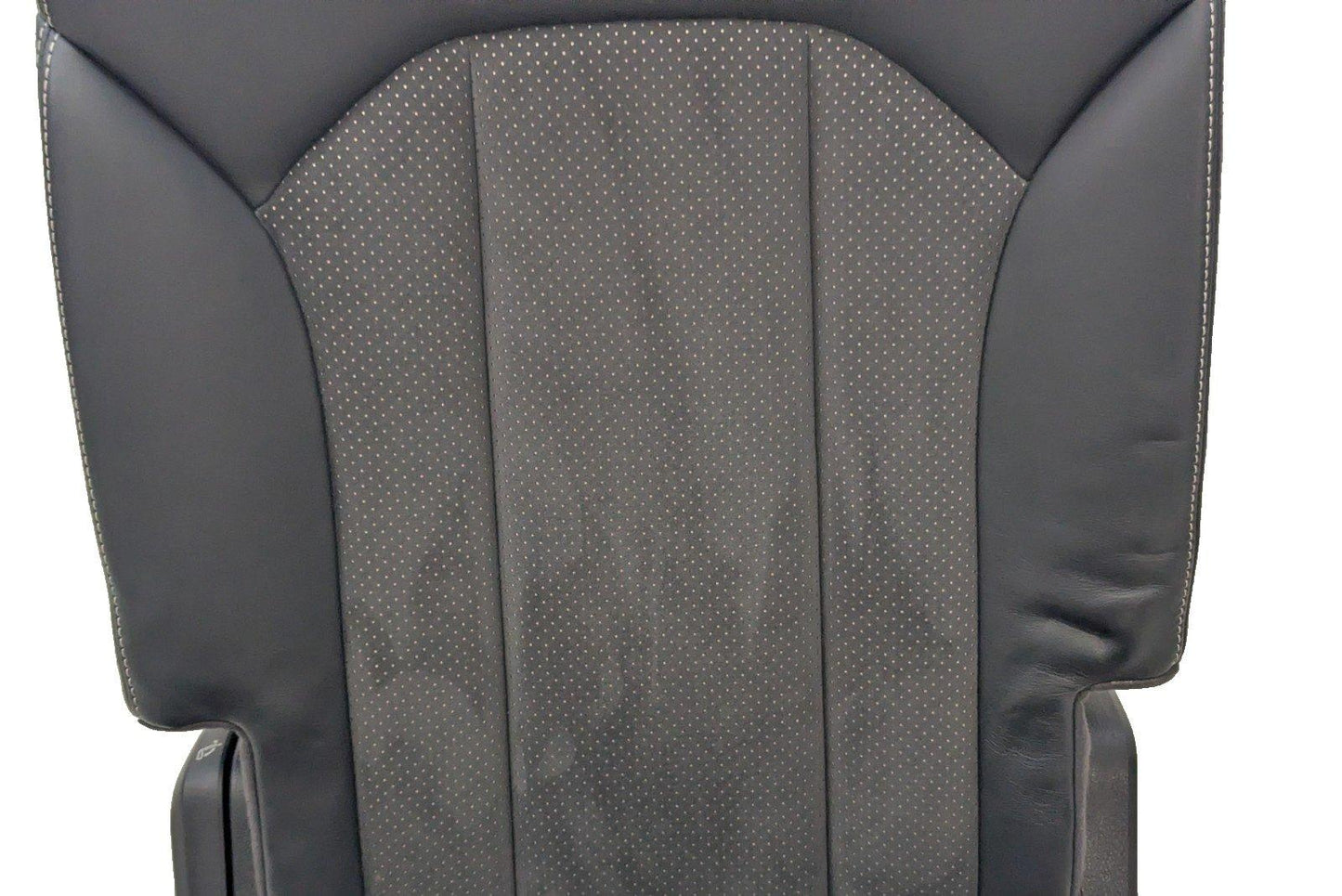 16-20 AUDI Q7 4M S-LINE GENUINE 2ND ROW RIGHT O/S HALF LEATHER SEAT