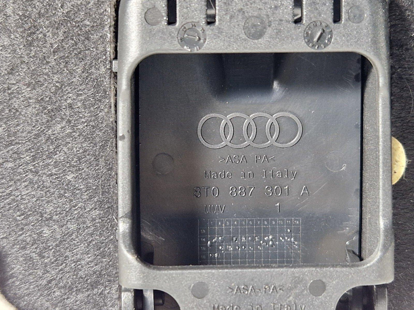12-18 AUDI A6 C7 PARCEL SHELF LOAD COVER BLACK 4G5863411CL