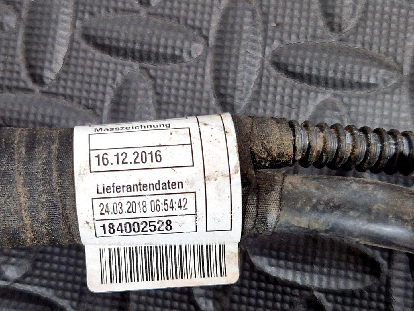 16-19 AUDI A4 B9 ESTATE GENUINE ALTERNATOR POSITIVE WIRE CABLE 8W0971228AJ