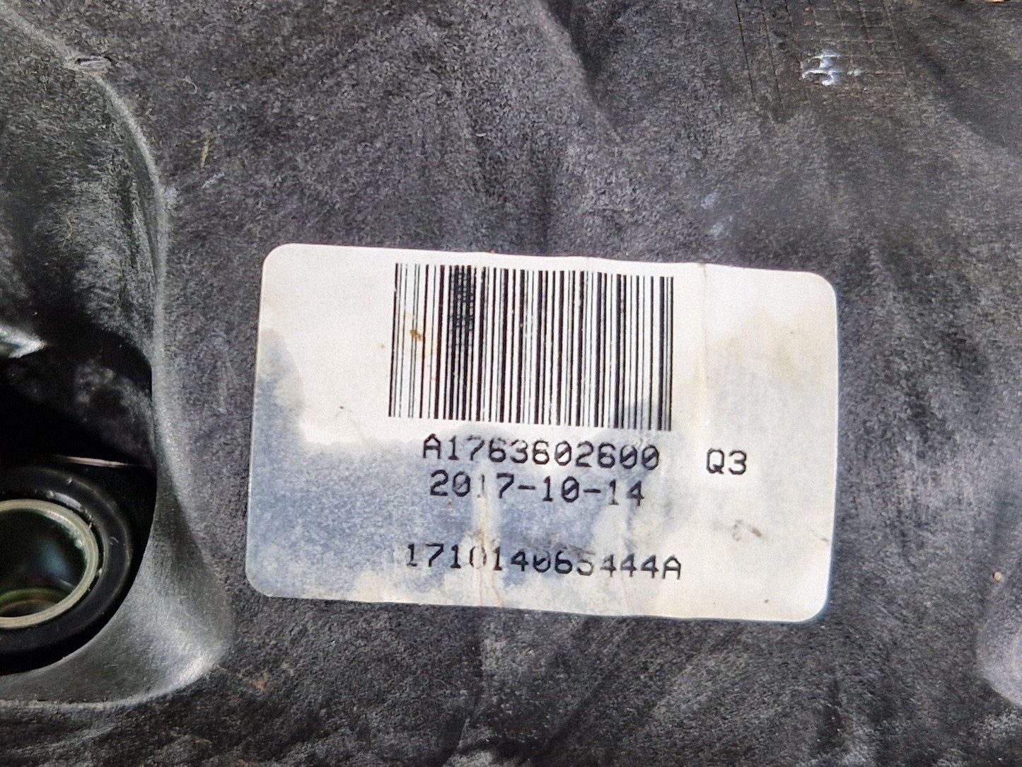 14-19 MERCEDES BENZ GLA X156 GEAR SELECTOR CABLE LINKAGE A1763600373
