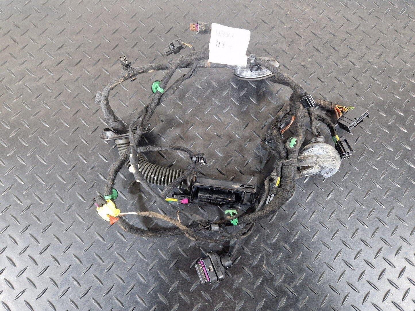 10-17 AUDI A8 4H FRONT LEFT N/S DOOR WIRING LOOM HARNESS 4H0971030DT