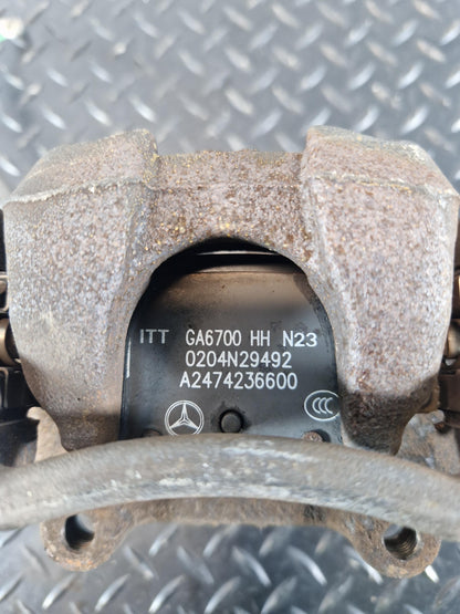 2019 Mercedes-Benz B200d B-Class W247 SUV Brake Pads A2474230198