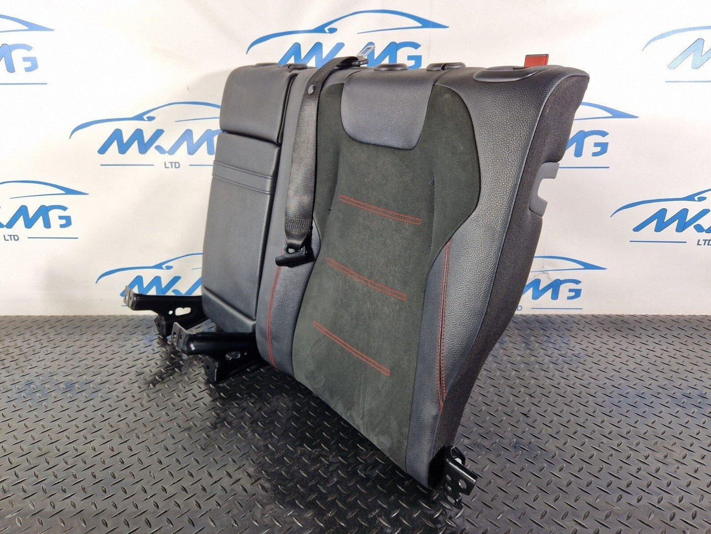 19-ON MERCEDES B CLASS W247 REAR LEFT SIDE DOUBLE SEAT HALF LEATHER BACKREST