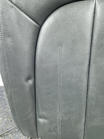 Audi A6 C7 Allroad Genuine Rear Right O/S Black Leather Seat Backrest