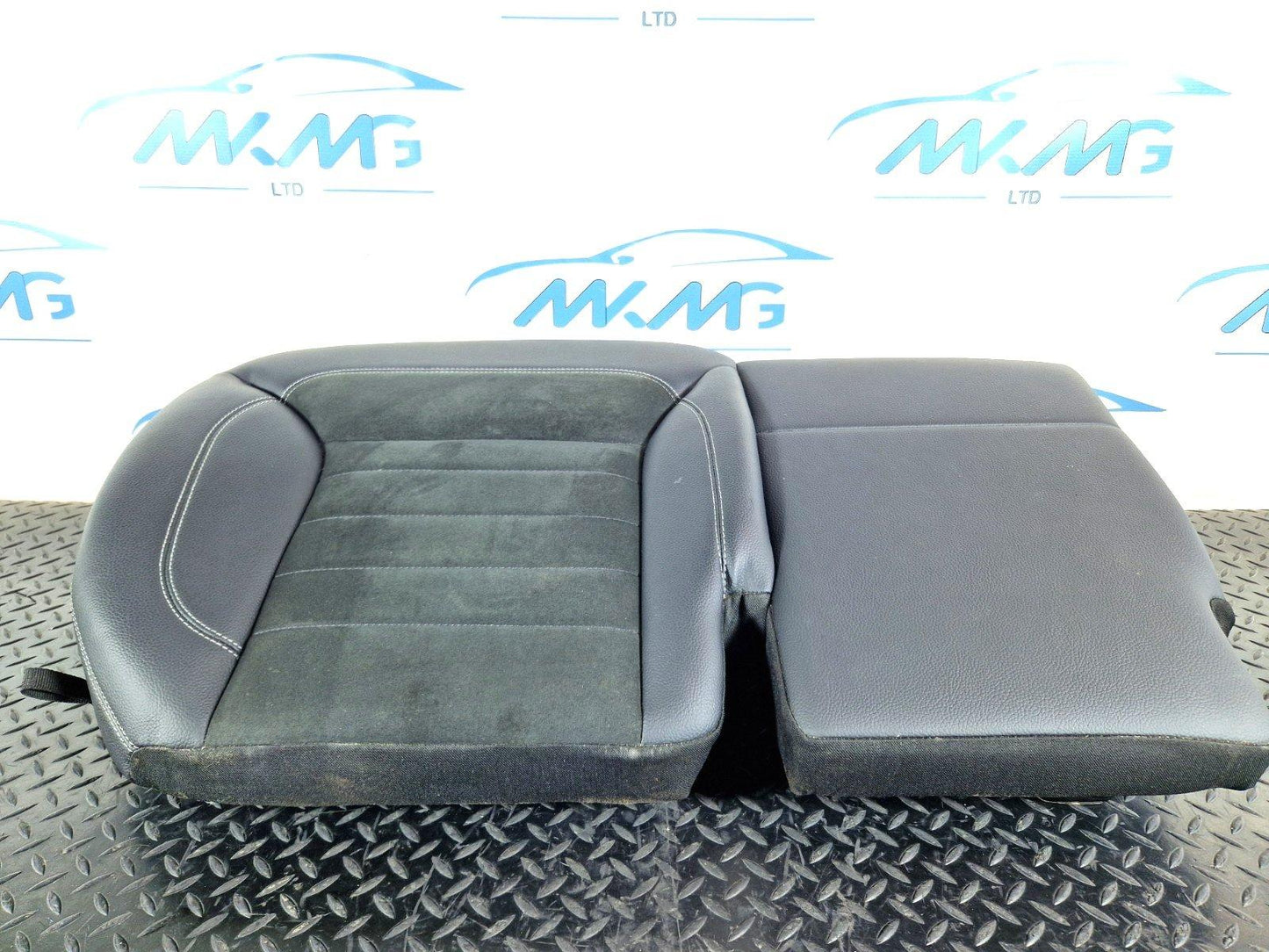 11-19 MERCEDES BENZ ML W166 OEM LEFT PASSENGER DOUBLE REAR BENCH SEAT IN BLACK