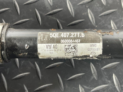 17-20 VW GOLF MK7.5 GENUINE FRONT LEFT PASSENGER SIDE  DRIVESHAFT 5QE407271B