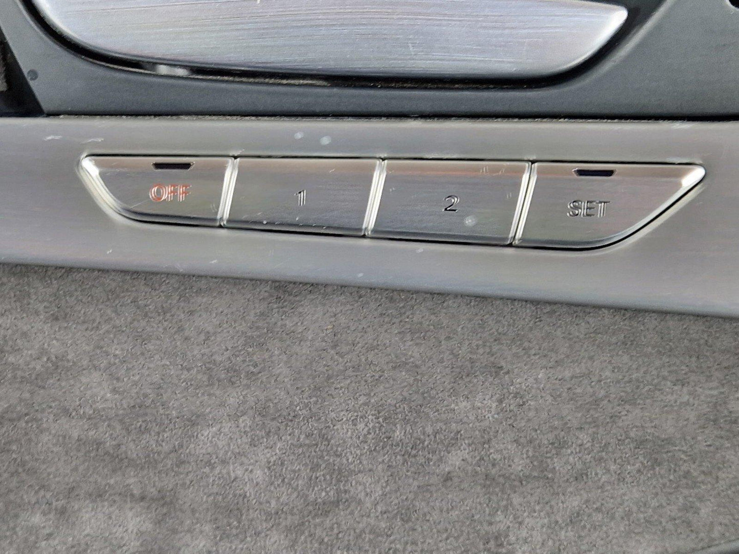 10-17 AUDI A8 4H FRONT LEFT PASSENGER SIDE DOOR ALCANTARA CARD PANEL 4H2868017