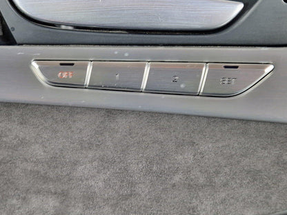 10-17 AUDI A8 4H FRONT LEFT PASSENGER SIDE DOOR ALCANTARA CARD PANEL 4H2868017