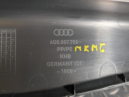 12-18 AUDI A6 C7 GENUINE RIGHT DRIVER SIDE C PILLAR INNER TRIM 4G0867768A