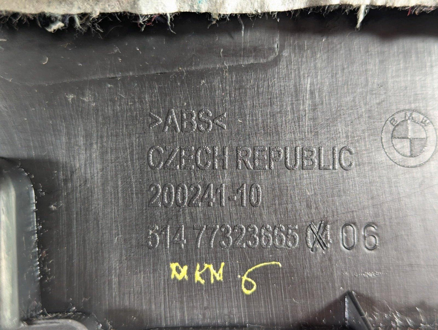 14-21 BMW 2 SERIES 218 GRAN TOURER F46 C-PILAR REAR LEFT SIDE TRIM PANEL 7323665