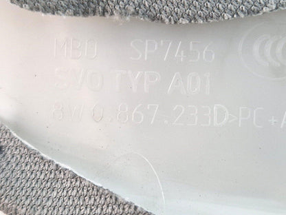 16-19 AUDI A4 B9 SPORT OEM A POST PILLAR INNER TRIM LH PASSENGER SIDE 8W0867233D