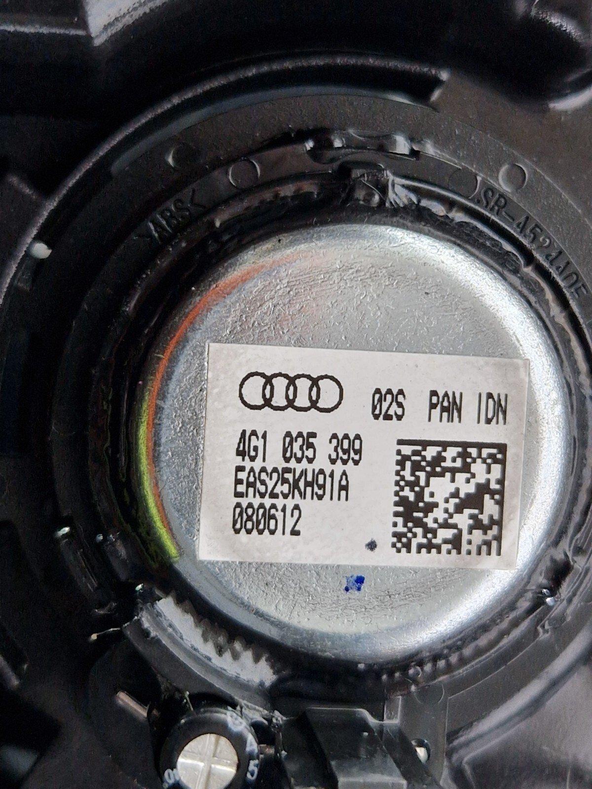 10-18 AUDI A7 4G S-LINE RHD REAR LEFT /PASSENGER NSR LEATHER DOOR CARD 4G8867305