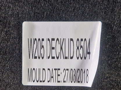 14-21 MERCEDES C200 W205  TAILGATE BOOTLID CARD COVER CARPET LINER A2056908504