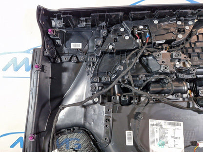 19-ON MERCEDES BENZ B CLASS W247 FRONT LEFT PASSENGER DOOR CARD PANEL IN BLACK