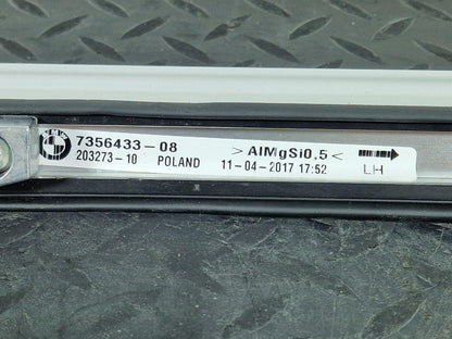 16-22 BMW X1 F48 GENUINE LEFT PASSENGER N/S ROOF RAIL TRIM 7356433