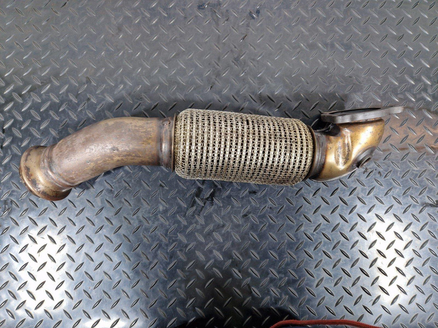 14-20 MERCEDES BENZ GLA X156 EXHAUST FRONT PIPE DOWNPIPE A2464901510