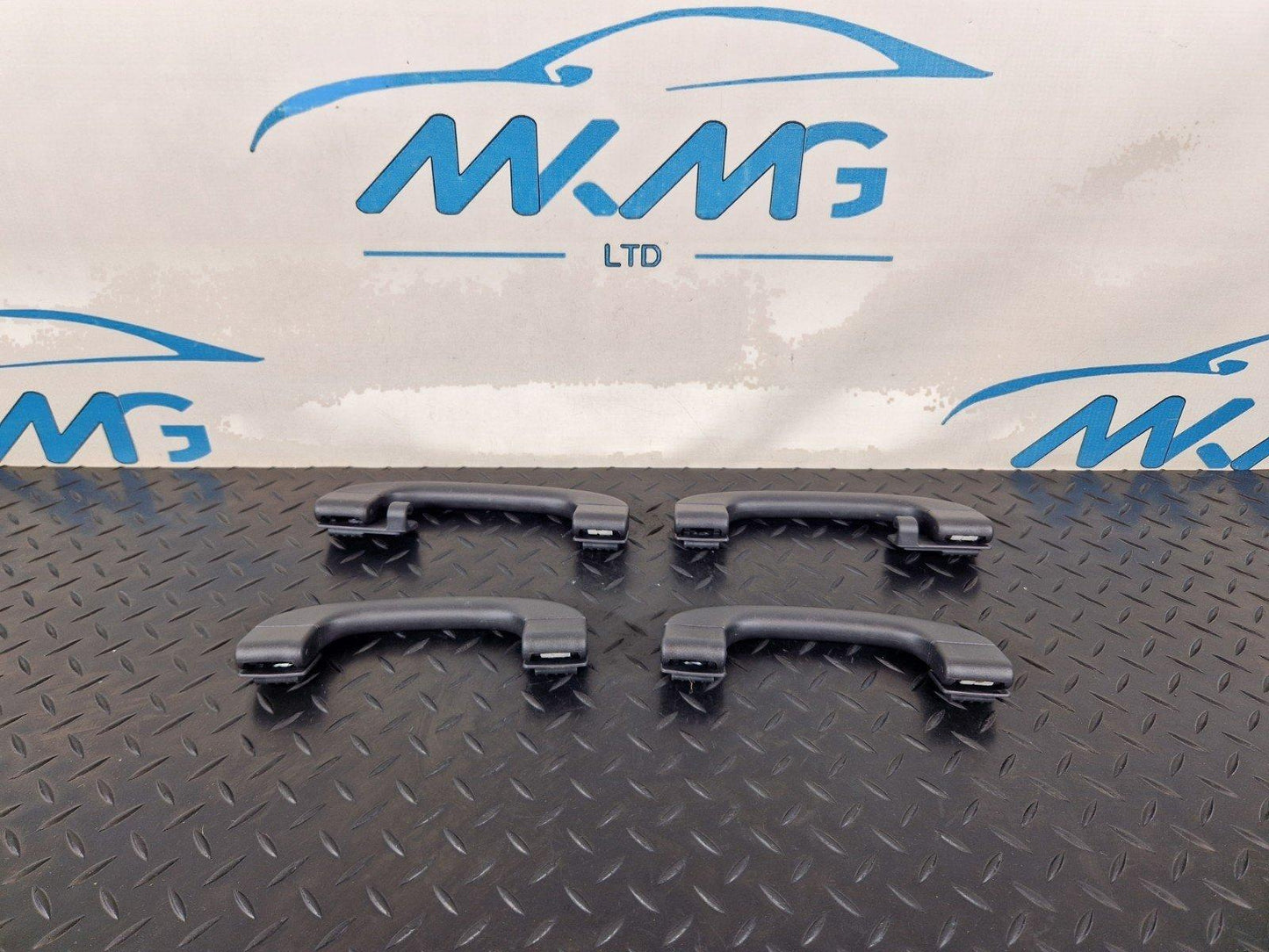 10-13 BMW X5 E70 LCI GENUINE INTERIOR ROOF GRAB HANDLES SET x4 6977693