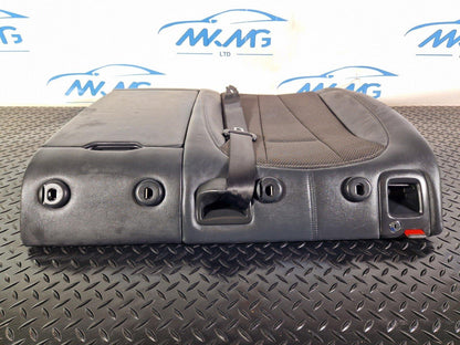 16-19 AUDI A4 B9 GENUINE REAR O/S DRIVERS SIDE HALF BLACK LEATHER BACKREST