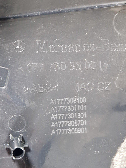 18-ON MERCEDES BENZ A CLASS W177 REAR LEFT N/S DOOR CARD TRIM PANEL A1777303500