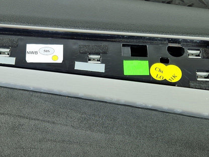 10-17 AUDI A8 4H REAR LEFT PASSENGER SIDE DOOR ALCANTARA CARD PANEL 4H0868067