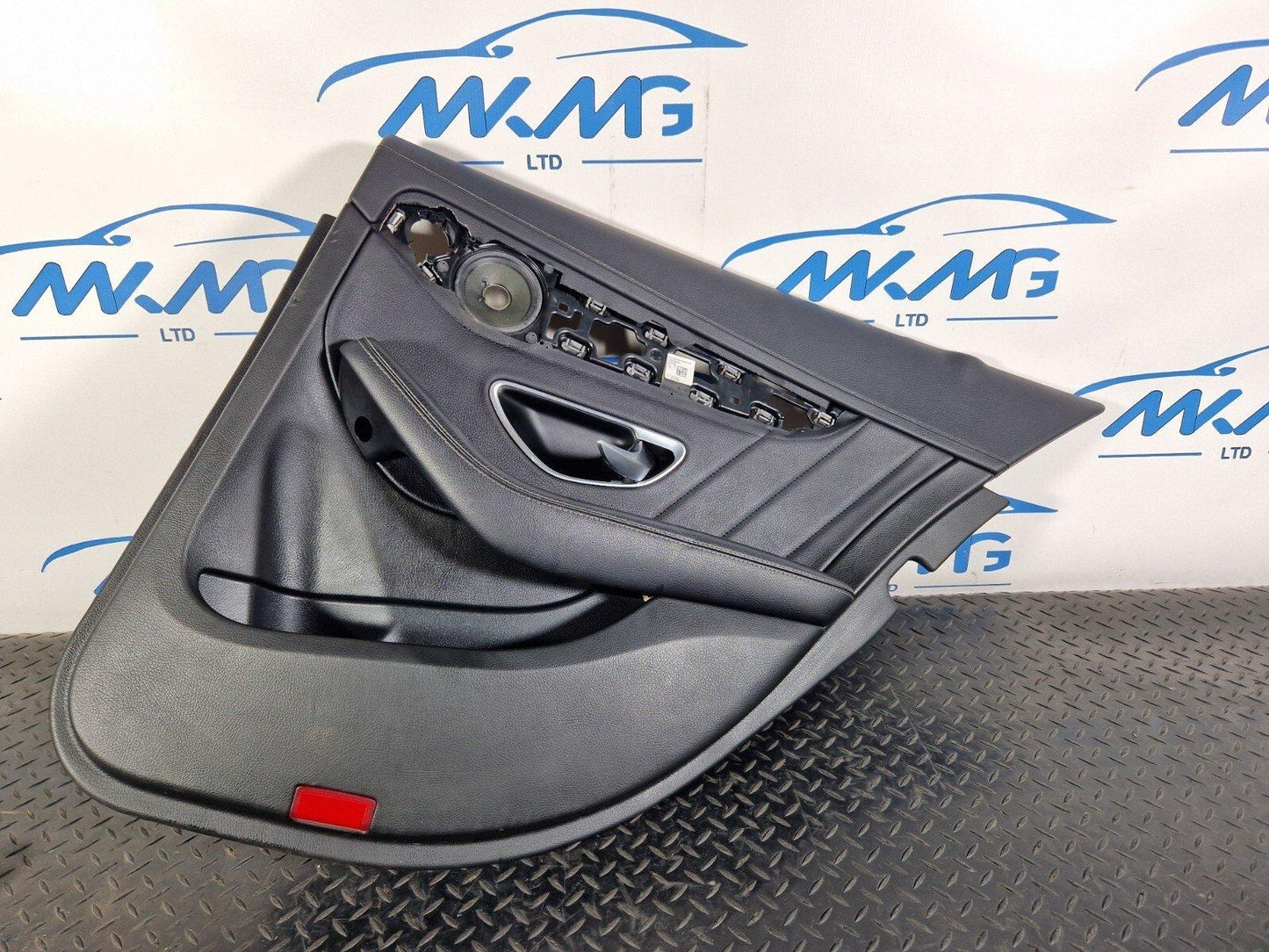 14-21 MERCEDES BENZ C300h W205 REAR DRIVER SIDE DOOR CARD PANEL A2057300694