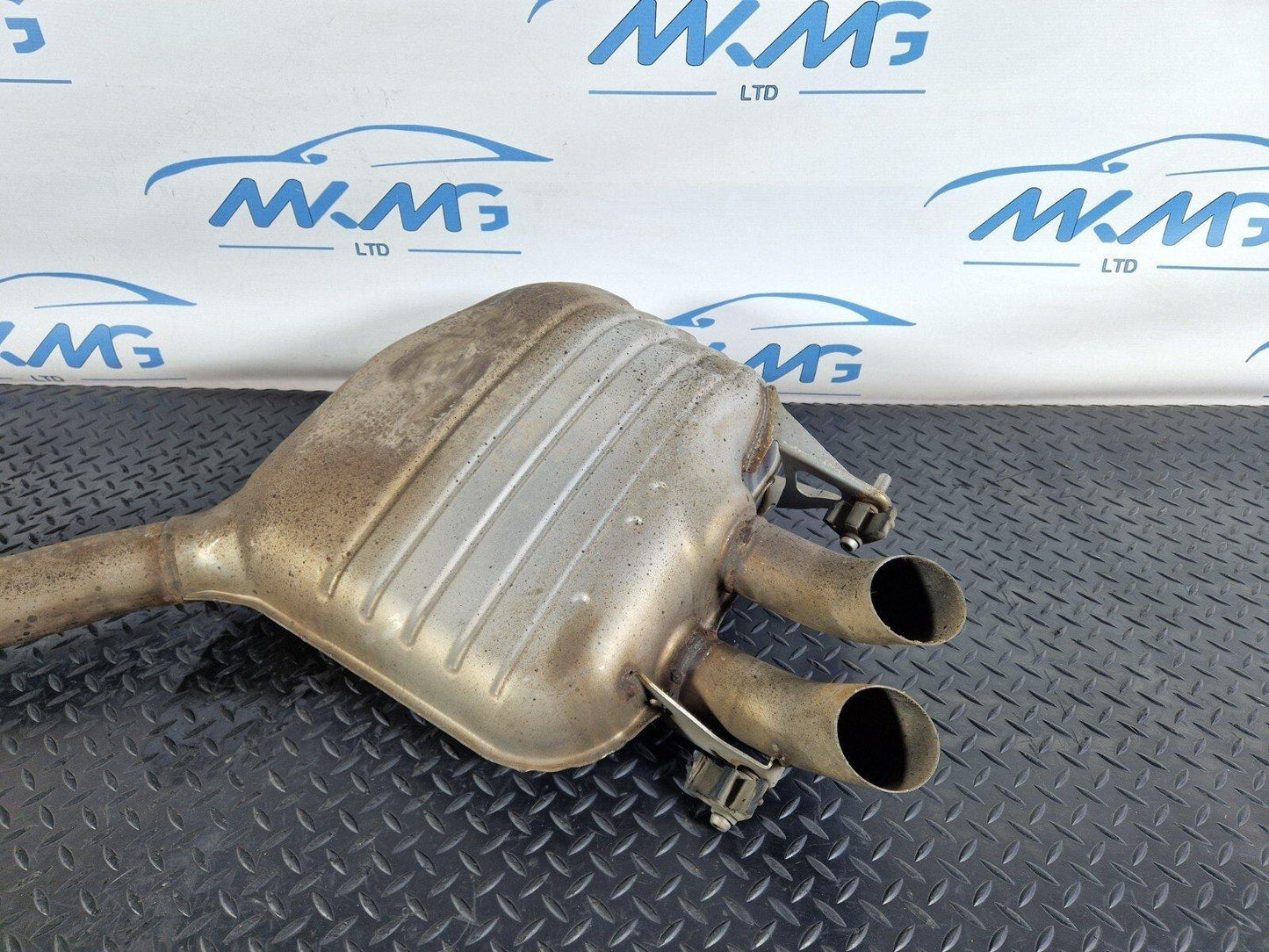 14-21 MERCEDES BENZ C200 W205 OEM REAR EXHAUST SILENCER PIPE SYSTEM A2054912101