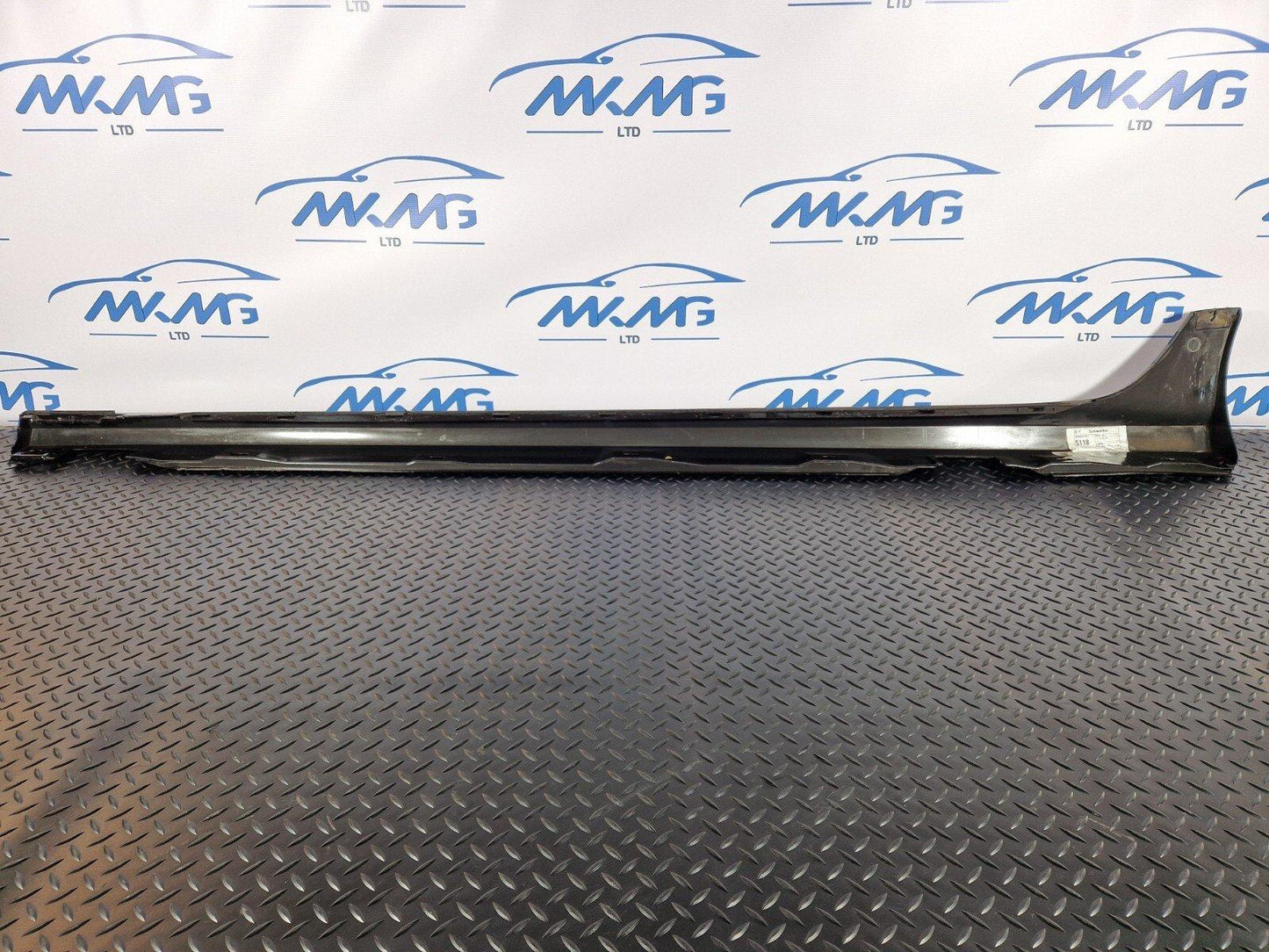12-18 AUDI A6 C7 RIGHT DRIVER SIDE SKIRT 4G0853856K 4G0853860G BLACK LY9B