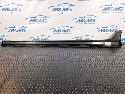 12-18 AUDI A6 C7 RIGHT DRIVER SIDE SKIRT 4G0853856K 4G0853860G BLACK LY9B