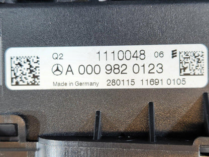 11-19 MERCEDES BENZ ML W166 GENUINE START STOP RELAY MODULE A0009820123
