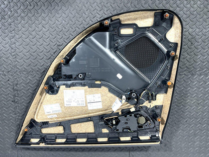 12-18 MERCEDES BENZ A CLASS W176 GENUINE DOOR CARD REAR PASSENGER LEFT SIDE