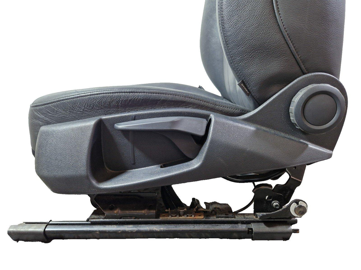 12-18 AUDI A6 C7 GENUINE FRONT LEFT PASSENGER N/S BLACK LEATHER SEAT MANUAL