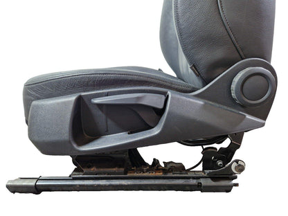 12-18 AUDI A6 C7 GENUINE FRONT LEFT PASSENGER N/S BLACK LEATHER SEAT MANUAL