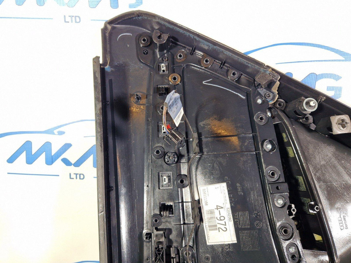 12-17 AUDI Q5 S-LINE GENUINE OEM REAR LEFT COMPLETE DOOR CARD PANEL 8R0839019