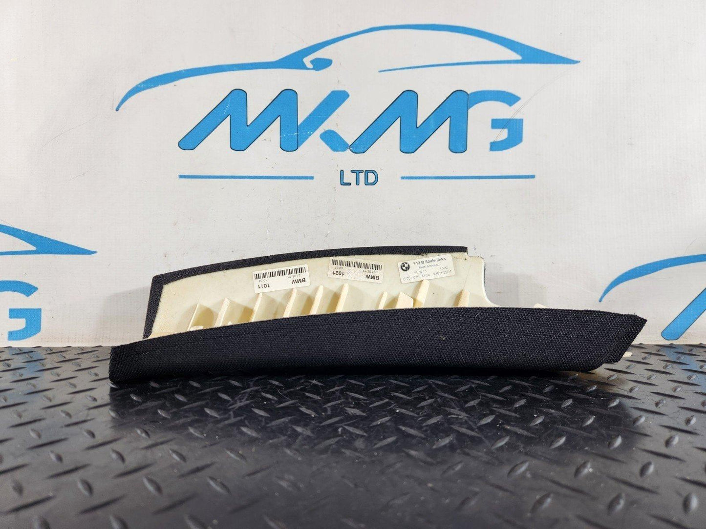 11-18 BMW 6 SERIES F13 GENUINE B PILLAR LEFT N/S COVER PANEL TRIM 8051015