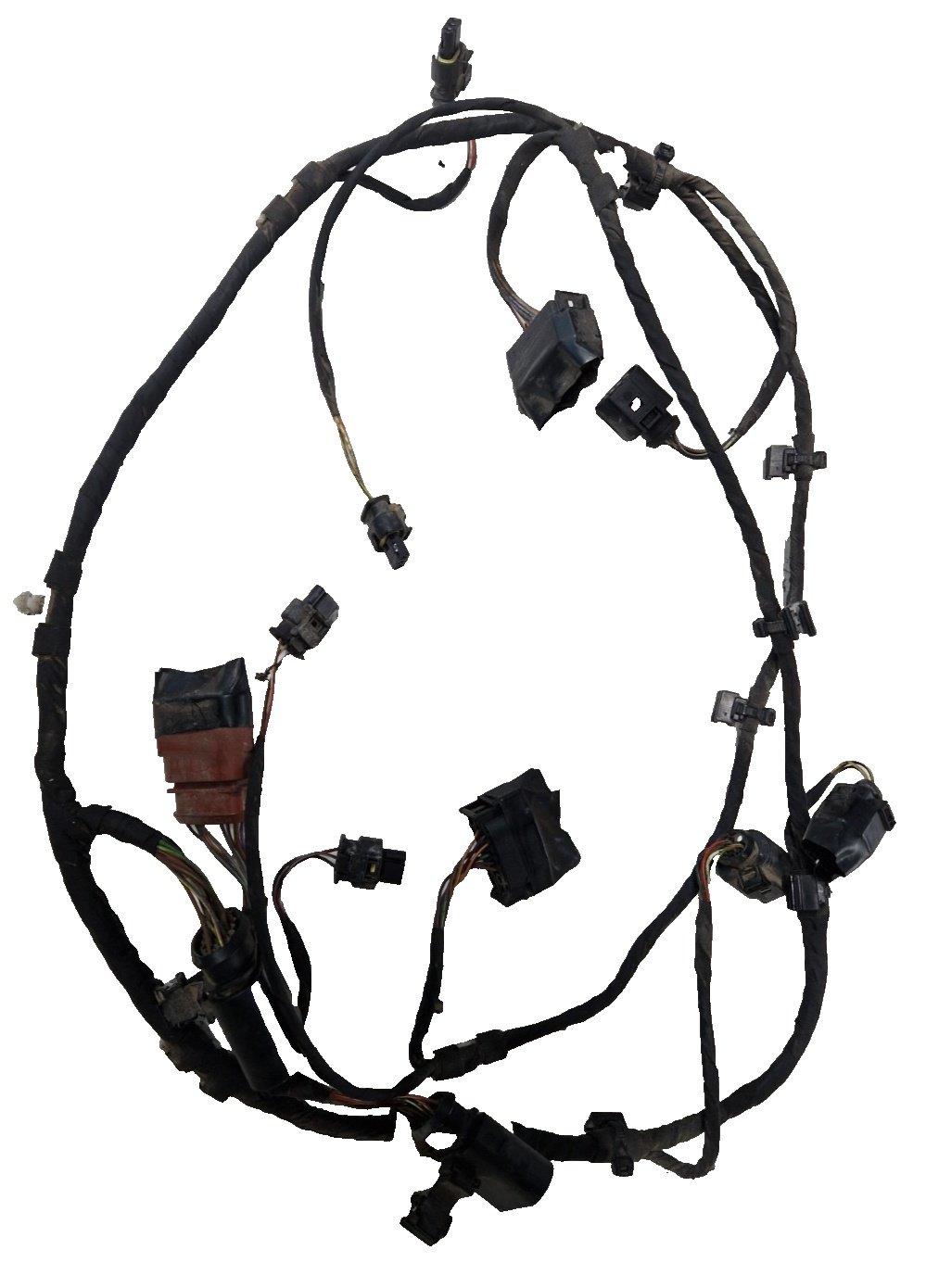 10-15 AUDI Q7 4L REAR BUMPER PDC PARKING SENSOR LOOM WIRING HARNESS 4L0971104S