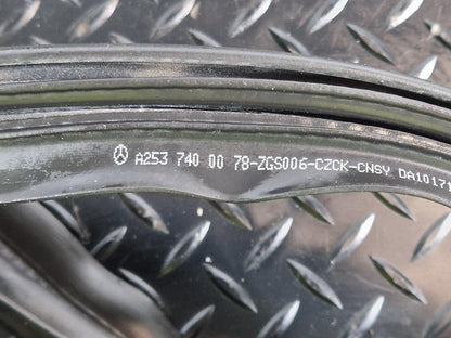 16-22 MERCEDES BENZ X253 BOOT LID TAILGATE RUBBER SEAL GENUINE A2537400078