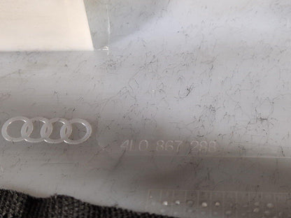 10-15 AUDI Q7 4L  GENUINE RIGHT UPPER C PILLAR TRIM IN BLACK 4L0867288