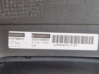 10-15 AUDI Q7 4L GENUINE DASHBOARD BLACK 4L2857041P