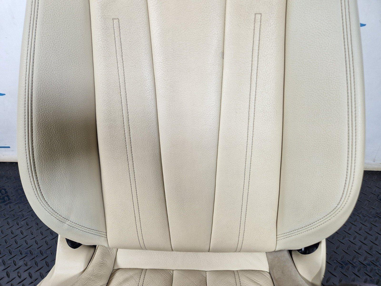 16-24 AUDI A5 F5 COUPE FRONT DRIVER WHITE LEATHER SEAT