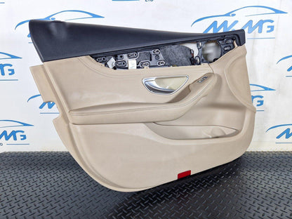 14-21 MERCEDES-BENZ C-CLASS W205 OEM FRONT PASSENGER SIDE N/S DOOR CARD PANEL