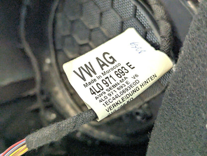 10-15 AUDI Q7 4L3.0 DIESEL CJMA GENUINE OEM REAR RIGHT SIDE DOOR CARD 4L0971693E
