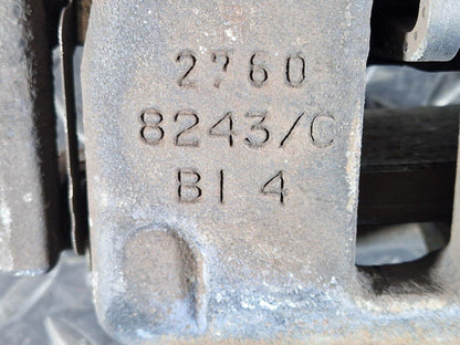 10-17 AUDI A8 4H REAR LEFT N/S BRAKE CALIPER HOUSING & MOTOR UNIT 4H0615403