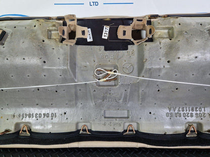 14-21 MERCEDES BENZ W205 GENUINE OEM REAR SEAT BEIGE LEATHER BENCH A2059200650