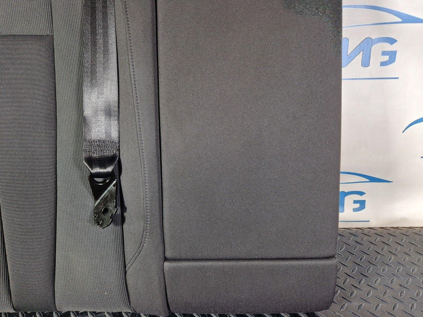 16-19 AUDI A4 B9 REAR RIGHT O/S DRIVER SIDE CLOTH SEAT BACKREST & ARMEST