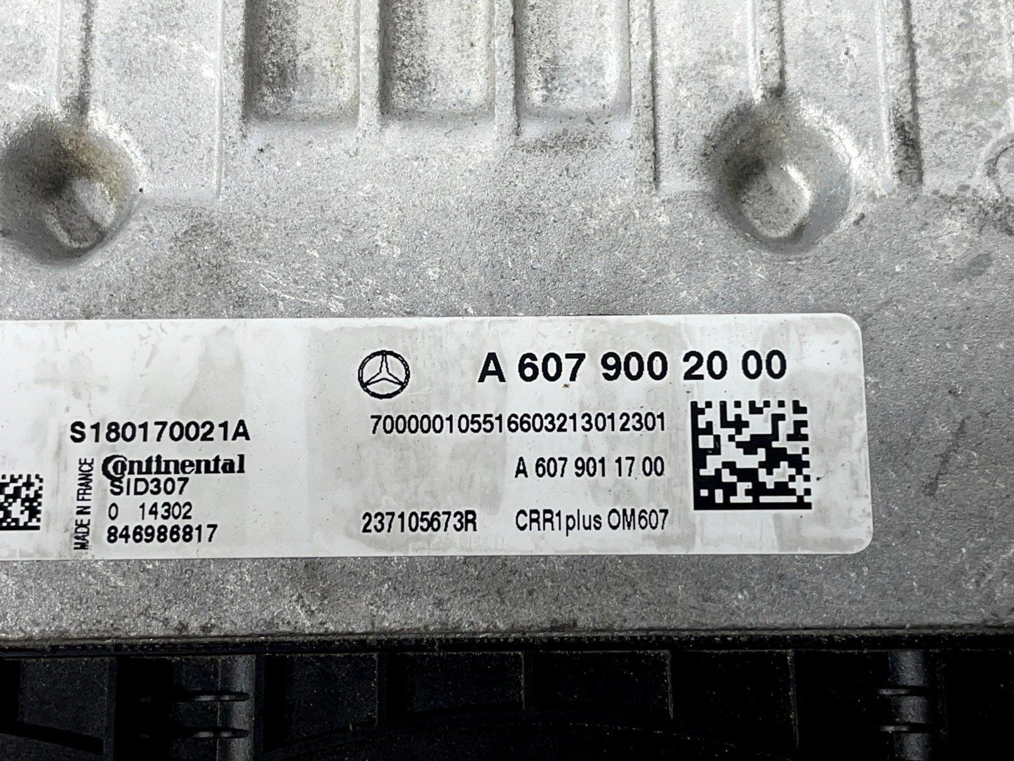 12-18 MERCEDES A-CLASS W176 GENUINE ENGINE ECU 1.5 CDI OM607 A6079002000