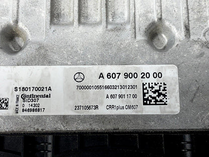 12-18 MERCEDES A-CLASS W176 GENUINE ENGINE ECU 1.5 CDI OM607 A6079002000