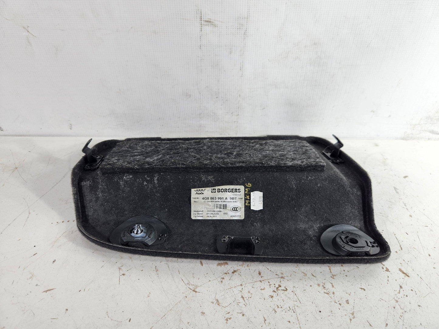Audi A7 Genuine Left N/S Boot Carpet Quarter Panel Trim 4G8863991A