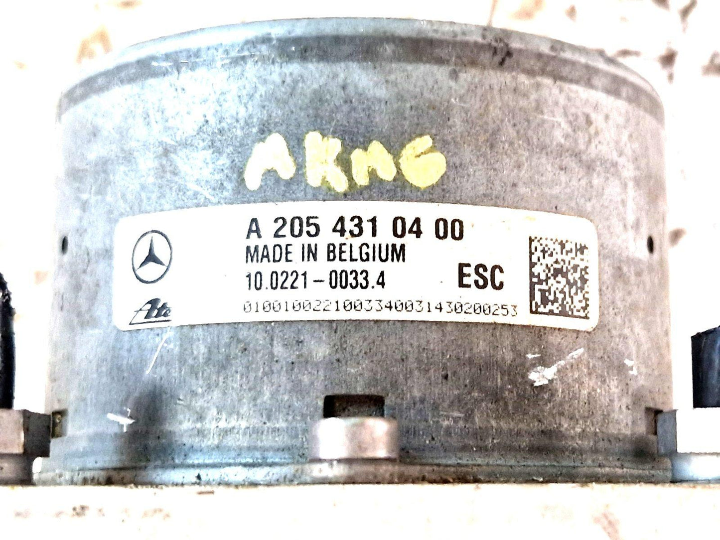 14-21 MERCEDES BENZ C300 W205 ABS PUMP CONTROL MODULE A2059012900
