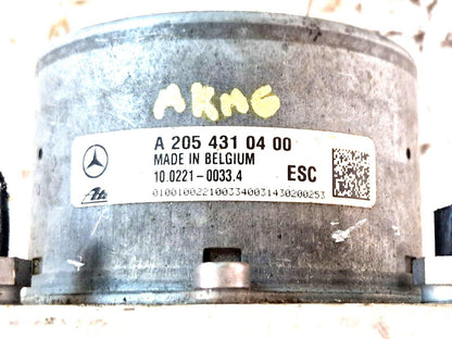14-21 MERCEDES BENZ C300 W205 ABS PUMP CONTROL MODULE A2059012900